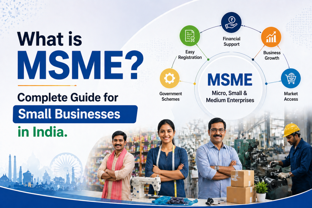 What is MSME Complete Guide for Small Businesses in India